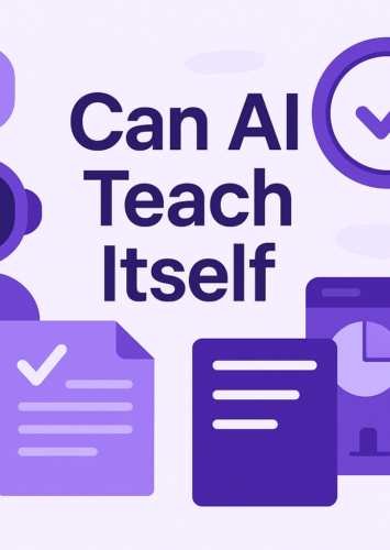 Can AI teach itself?